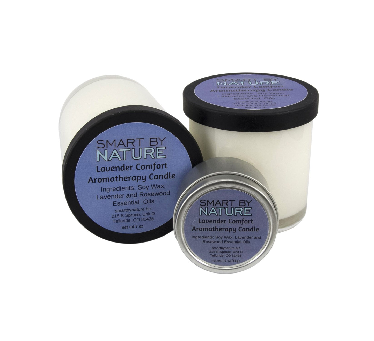 Lavender Comfort Coconut & Soy Wax Candle image 0