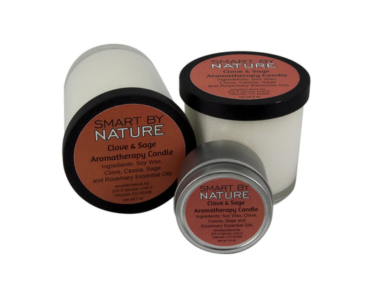 Clove and Sage Coconut & Soy Wax Candle image 0